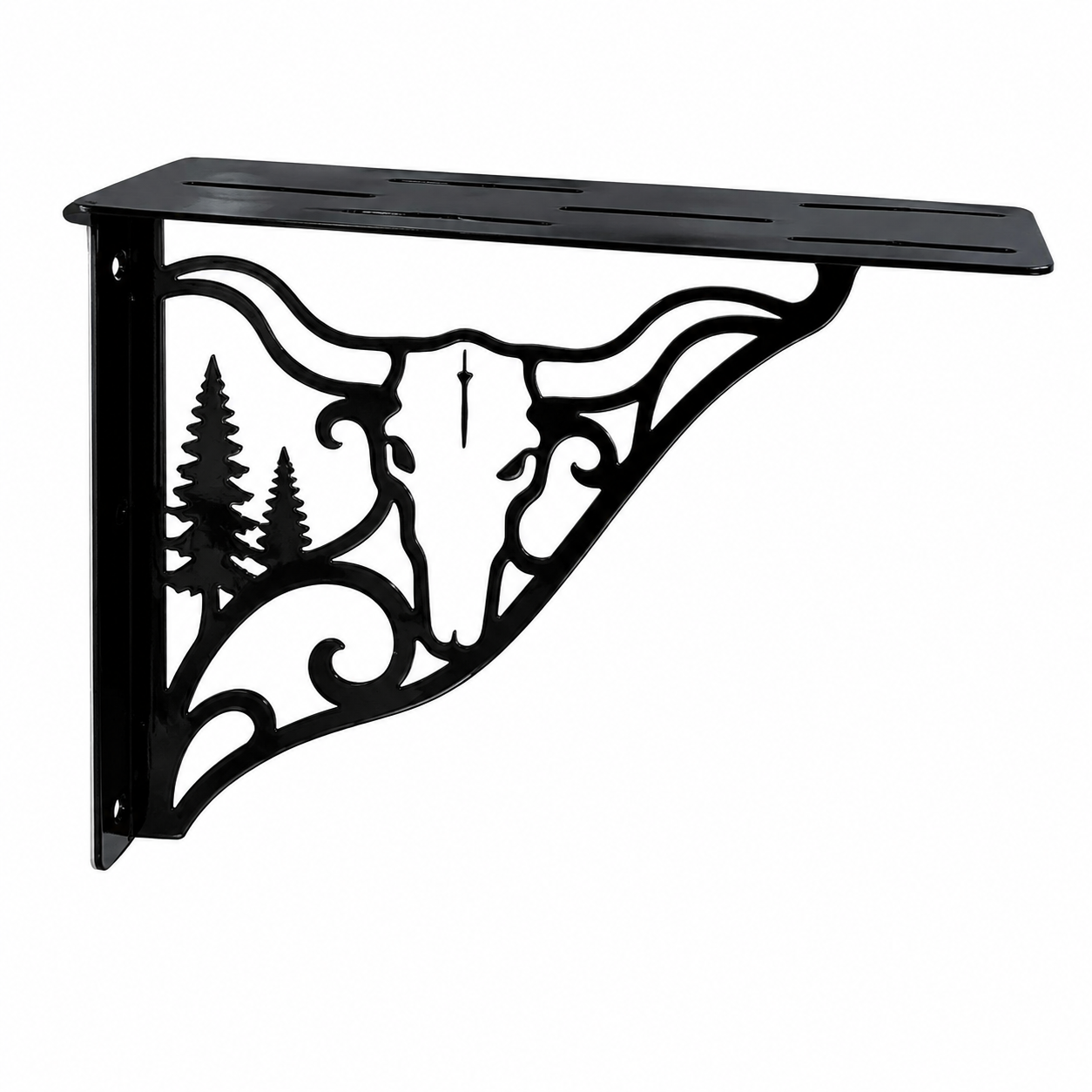 Longhorn & Pines mailbox bracket