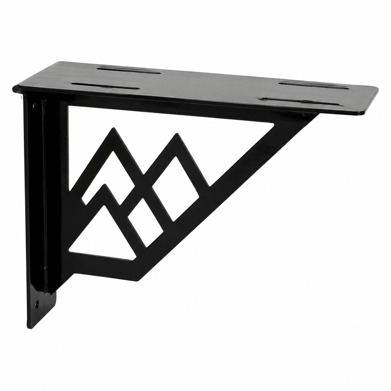 Geometric Mountains mailbox bracket