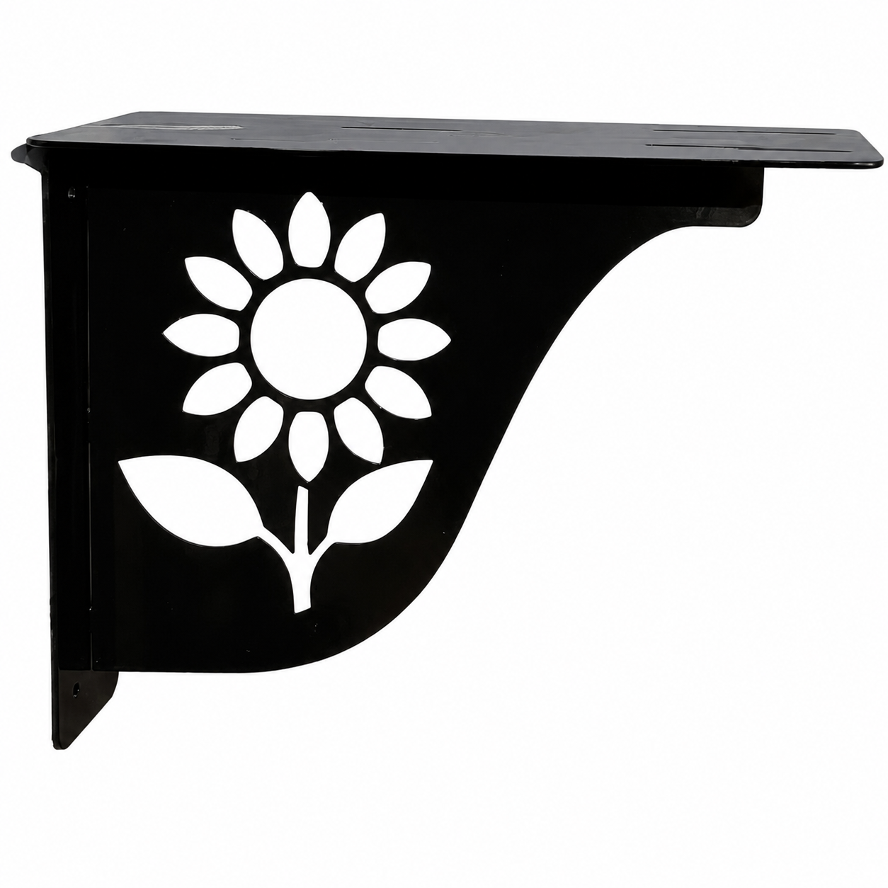 Sunflower mailbox bracket